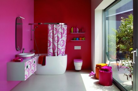 inspiring pink bathroom 6