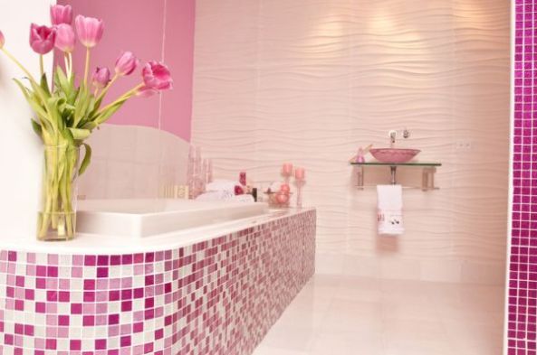 inspiring pink bathroom 8